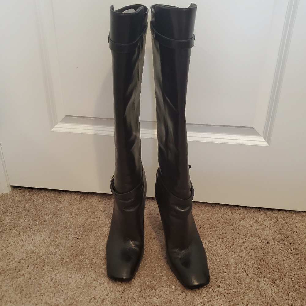 Prada Black High Boots